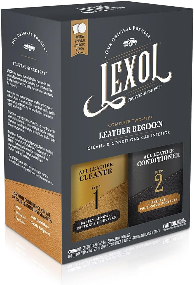 Lexol Complete Two-Step Leather Regimen