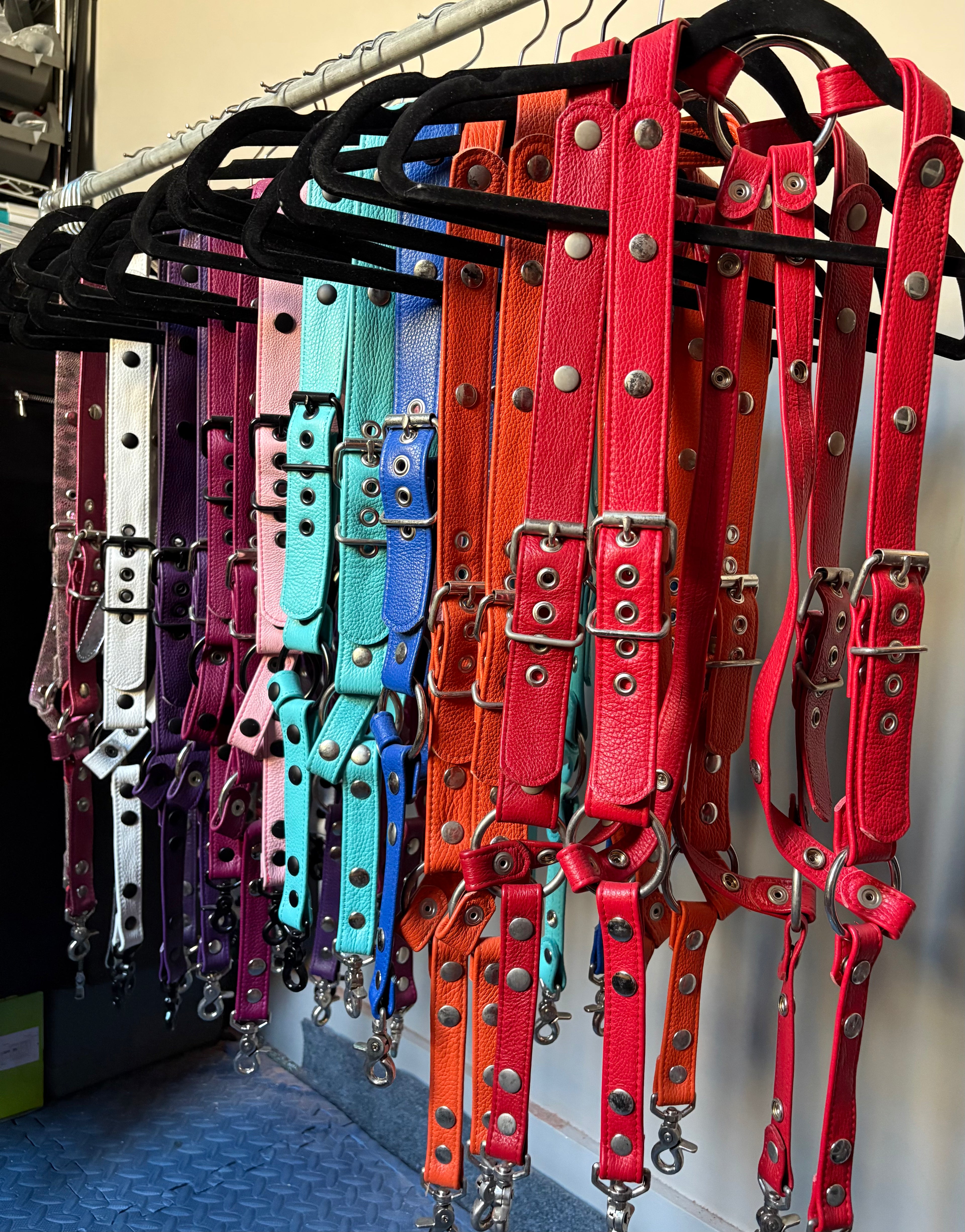 Limited Stock Leather Suspenders